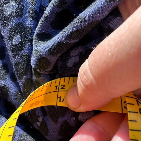 d&co cheetah print jeggings black & purple animal print steetwear plus size - Picture 5 of 7